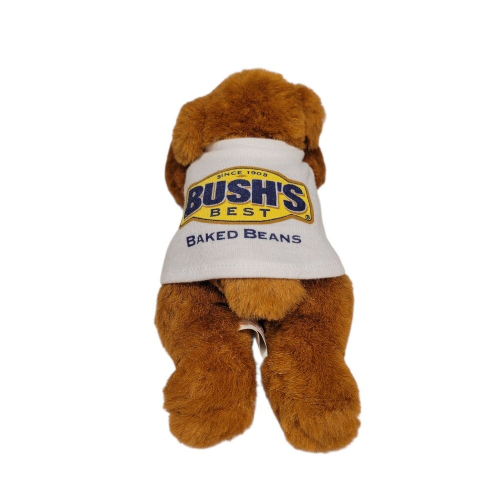 1999 Puppy Dog Bush's Baked Beans Plush Animal Fair Advertisement 8"